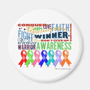 Ribbons For a Cause Magnet