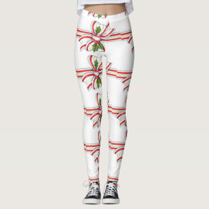 ***RIBBONS RIBBONS RIBBONS*** CHRISTMAS LEGGINGS