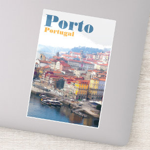 Ribeira and Douro River. Porto, Portugal.