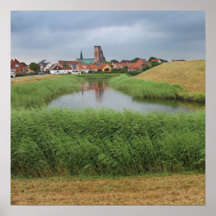 Riberhus and Ribe, Jutland, Denmark Poster