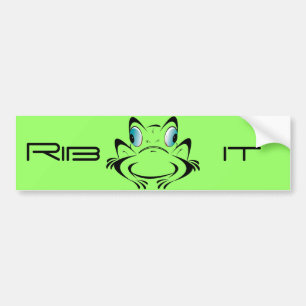 Ribit Bumper Sticker