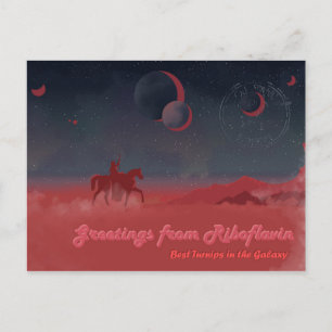 Riboflavin Postcard