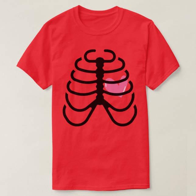 Ribs and Heart 4 T-Shirt (Design Front)