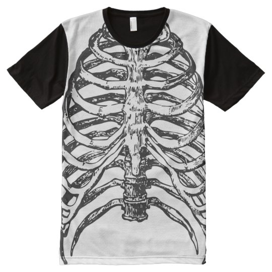 Ribs illustration - ribs art All-Over print T-Shirt