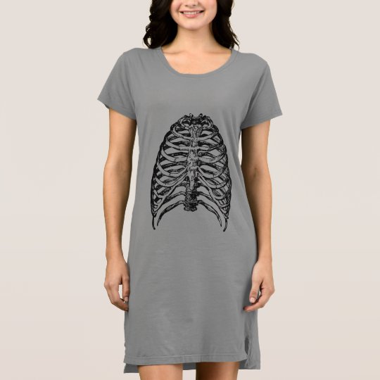 Ribs illustration - ribs art dress