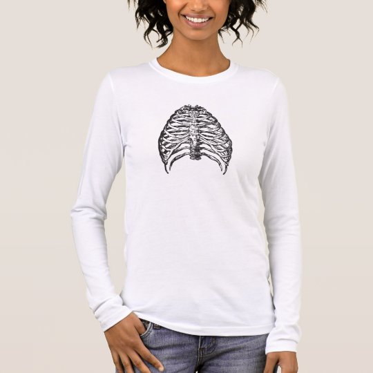 Ribs illustration - ribs art long sleeve T-Shirt