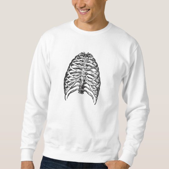 Ribs illustration - ribs art sweatshirt