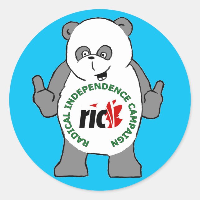 RIC Panda Sticker (Front)