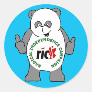 RIC Panda Sticker