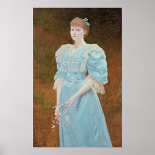 Rica - his daughter, 1894 poster