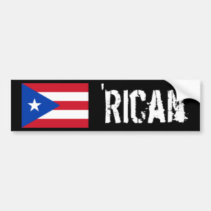 'Rican Bumper Sticker
