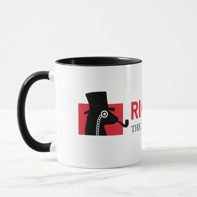 Ricardo the Reacting Llama Mug (Left)