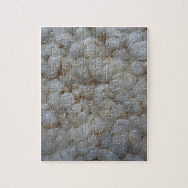 Rice Cake ,  Healthy Food, White Snack Jigsaw Puzzle (Vertical)