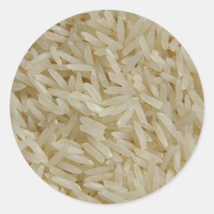 Rice Classic Round Sticker