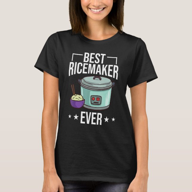 Rice Cooker Maker Japanese Bowl Pot 6 T-Shirt (Front)