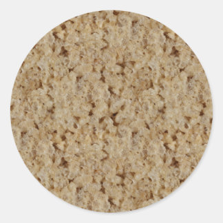 Rice Crispy Treat Classic Round Sticker