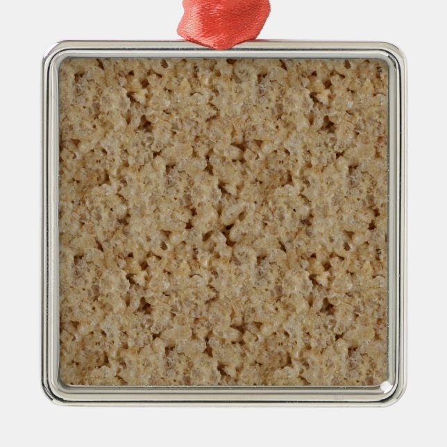 Rice Crispy Treat Metal Tree Decoration (Front)