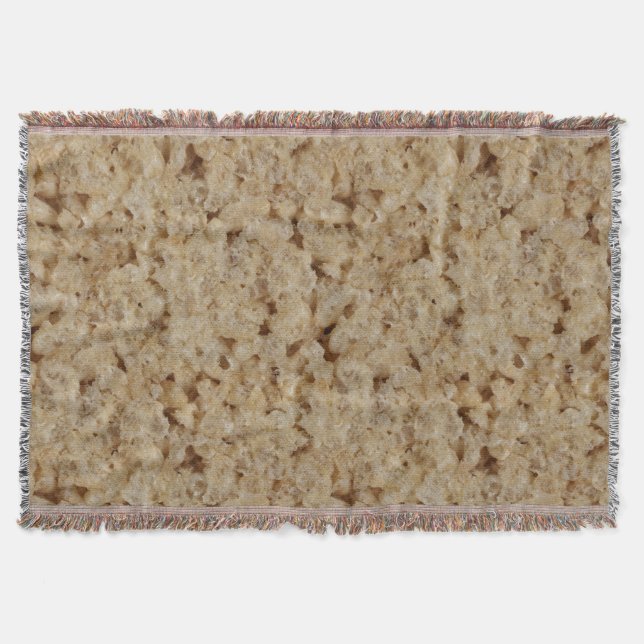 Rice Crispy Treat Throw Blanket (Front)