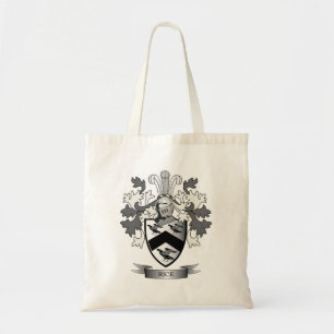 Rice Family Crest Coat of Arms Tote Bag