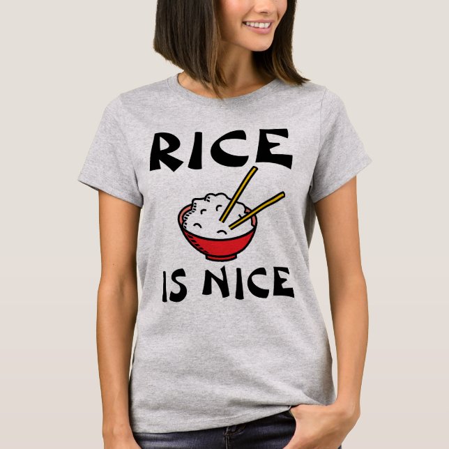 RICE IS LIFE T-SHIRTS (Front)