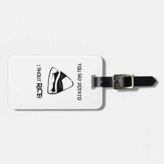 Rice Musubi Luggage Tag