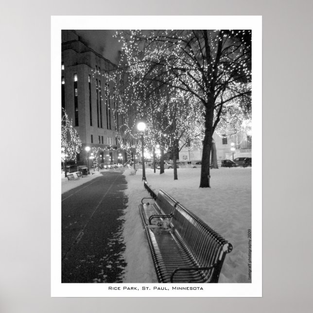 Rice Park, St. Paul, MN Poster (Front)