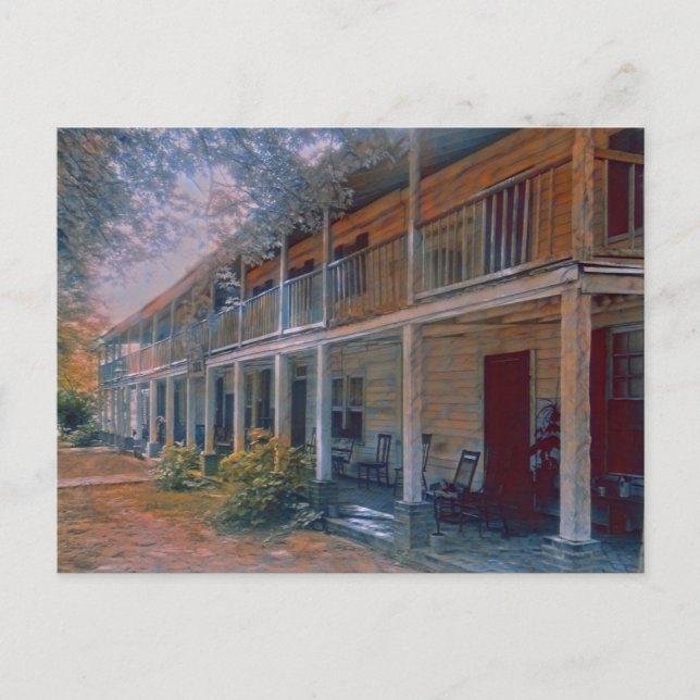 Rice’s-Hughlett’s Tavern c. 1935, Heathsville, VA Postcard (Front)