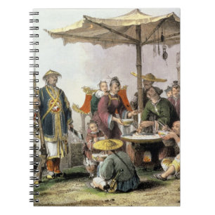 Rice Sellers at the Military Station of Tong-Chang Notebook