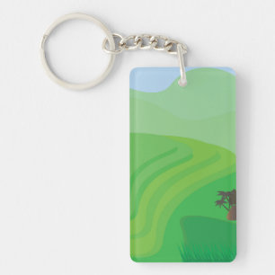 Rice Terraces Key Ring