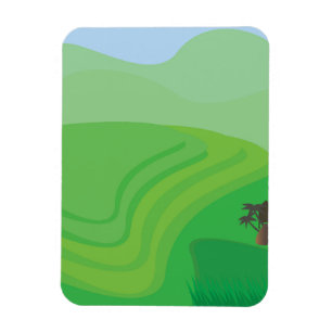 Rice Terraces Magnet