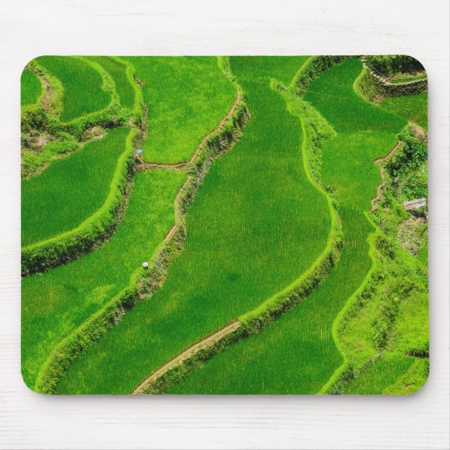 Rice Terraces Mouse Pad (Front)