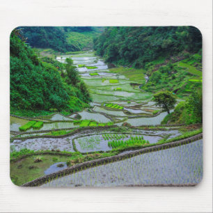 Rice Terraces of Banaue, Luzon Mouse Pad