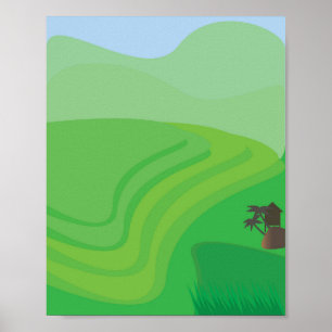 Rice Terraces Poster