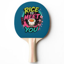 Rice to Meet You – Cute Kawaii Sushi Design