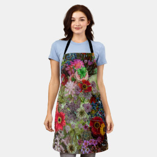 Rich Autumn Floral Bouquet with Gerberas and Berri Apron