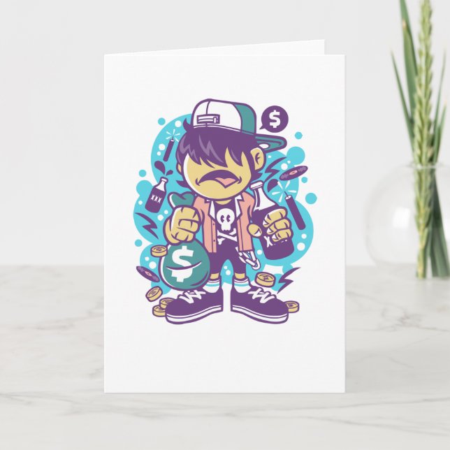 Rich Bastard Card (Front)