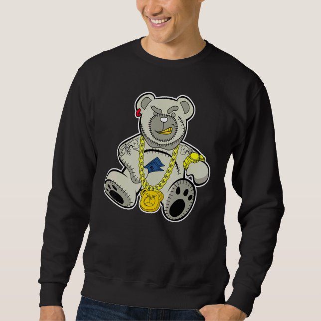 Rich Bear Orewood Brown 95s Matching Sweatshirt (Front)