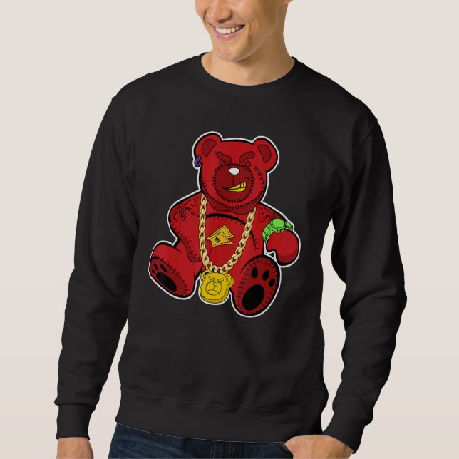 Rich Bear What The 5s Matching Sweatshirt (Front)