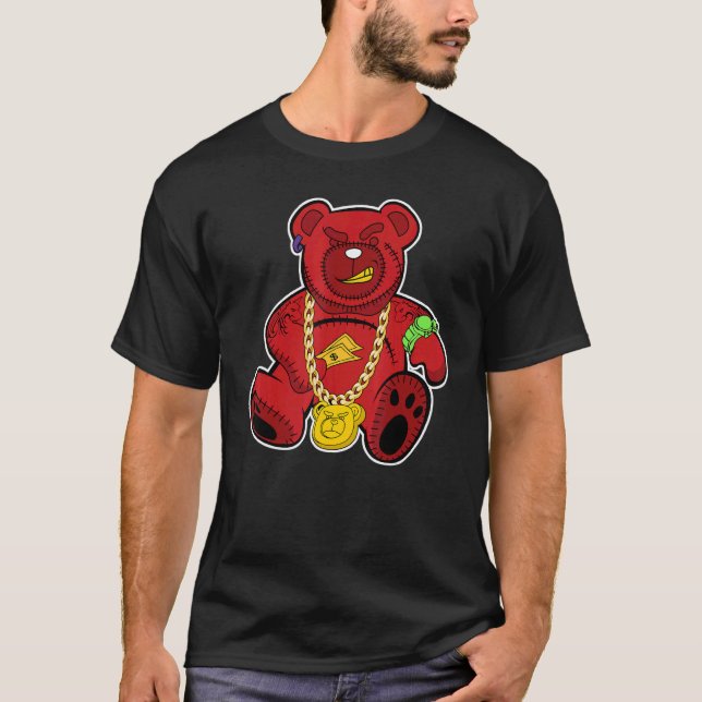 Rich Bear What The 5s Matching T-Shirt (Front)