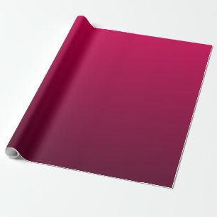 Rich Burgundy Wine Gradient Shades Wrapping Paper