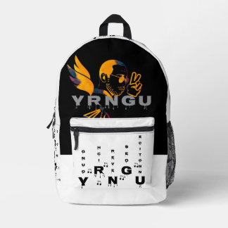 Rich Dreamer Printed Backpack