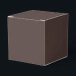Rich Espresso Favour Box<br><div class="desc">☕ Rich Espresso A bold and grounding shade, Rich Espresso draws its warmth from the deep richness of freshly brewed coffee. This luxurious brown sits at the intersection of comfort and sophistication—dark enough to anchor a design, yet warm enough to invite curiosity. Colour Meaning & Mood: Often associated with strength,...</div>