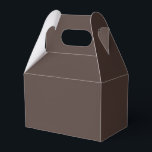 Rich Espresso Favour Box<br><div class="desc">☕ Rich Espresso A bold and grounding shade, Rich Espresso draws its warmth from the deep richness of freshly brewed coffee. This luxurious brown sits at the intersection of comfort and sophistication—dark enough to anchor a design, yet warm enough to invite curiosity. Colour Meaning & Mood: Often associated with strength,...</div>