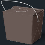 Rich Espresso Favour Box<br><div class="desc">☕ Rich Espresso A bold and grounding shade, Rich Espresso draws its warmth from the deep richness of freshly brewed coffee. This luxurious brown sits at the intersection of comfort and sophistication—dark enough to anchor a design, yet warm enough to invite curiosity. Colour Meaning & Mood: Often associated with strength,...</div>