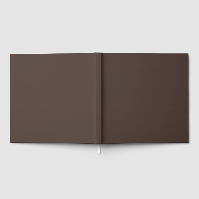 Rich Espresso Guest Book (Full)