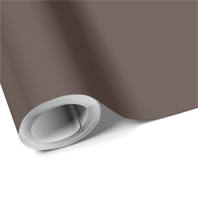 Rich Espresso Wrapping Paper (Roll Corner)