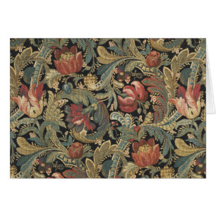 Rich Floral Tapestry Brocade Antique Classic