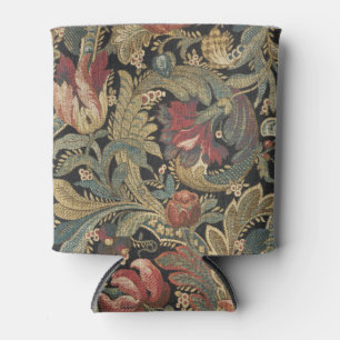 Rich Floral Tapestry Brocade Antique Classic Can Cooler