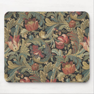 Rich Floral Tapestry Brocade Antique Victorian Mouse Pad
