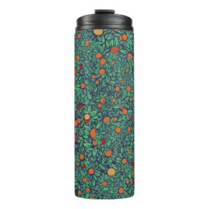 Rich fruit garden trees crown - vintage seamless p thermal tumbler